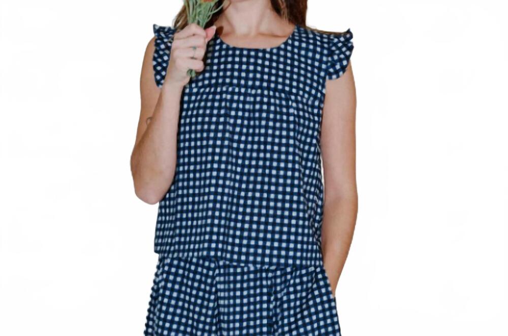 NEW THE LITTLE PROJECT polly top in midnight